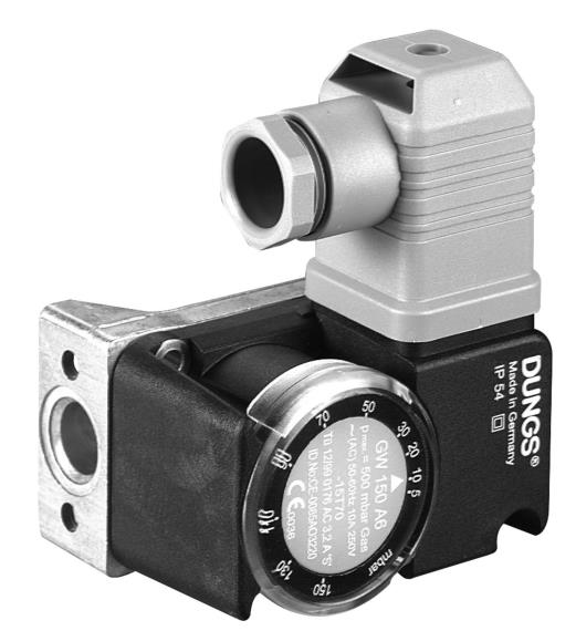GW A6 Pressure Switches For Gases And Air